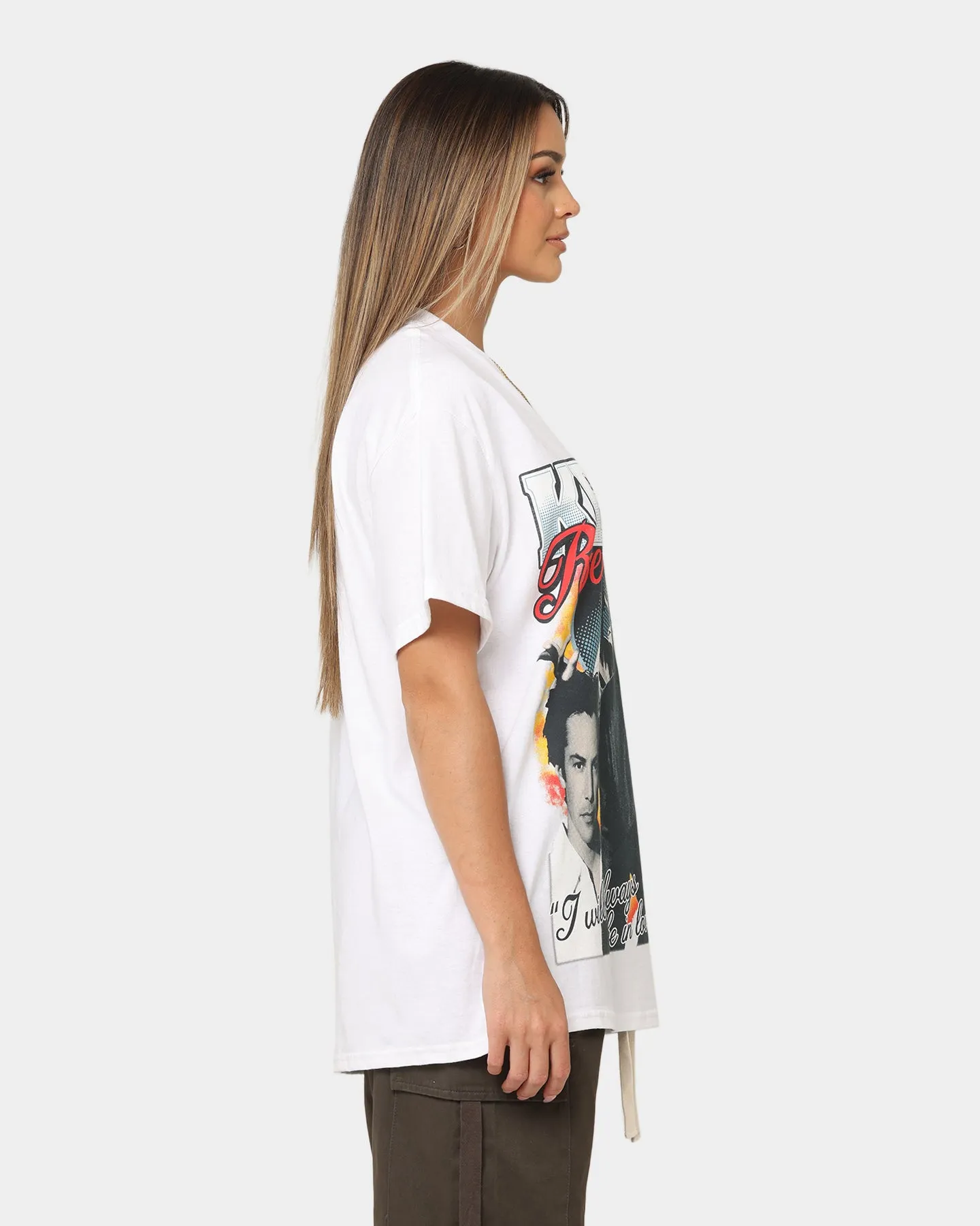 Goat Crew Keanu Lover Vintage T-Shirt White