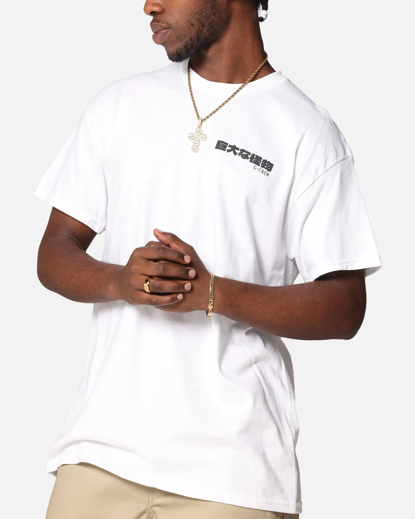 Goat Crew Osaka Dragon T-Shirt White