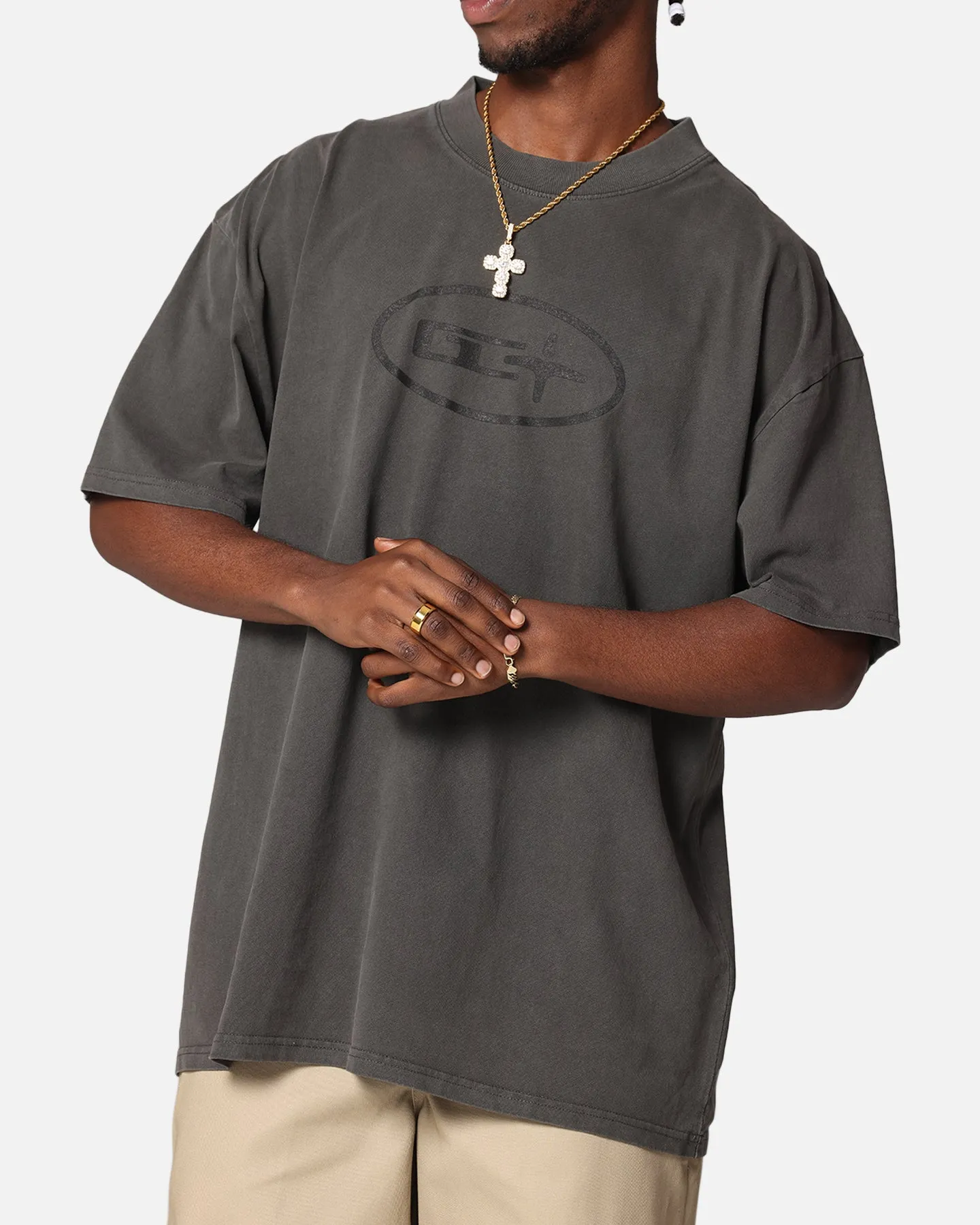 Goat Crew Solidaritry T-Shirt Black Wash