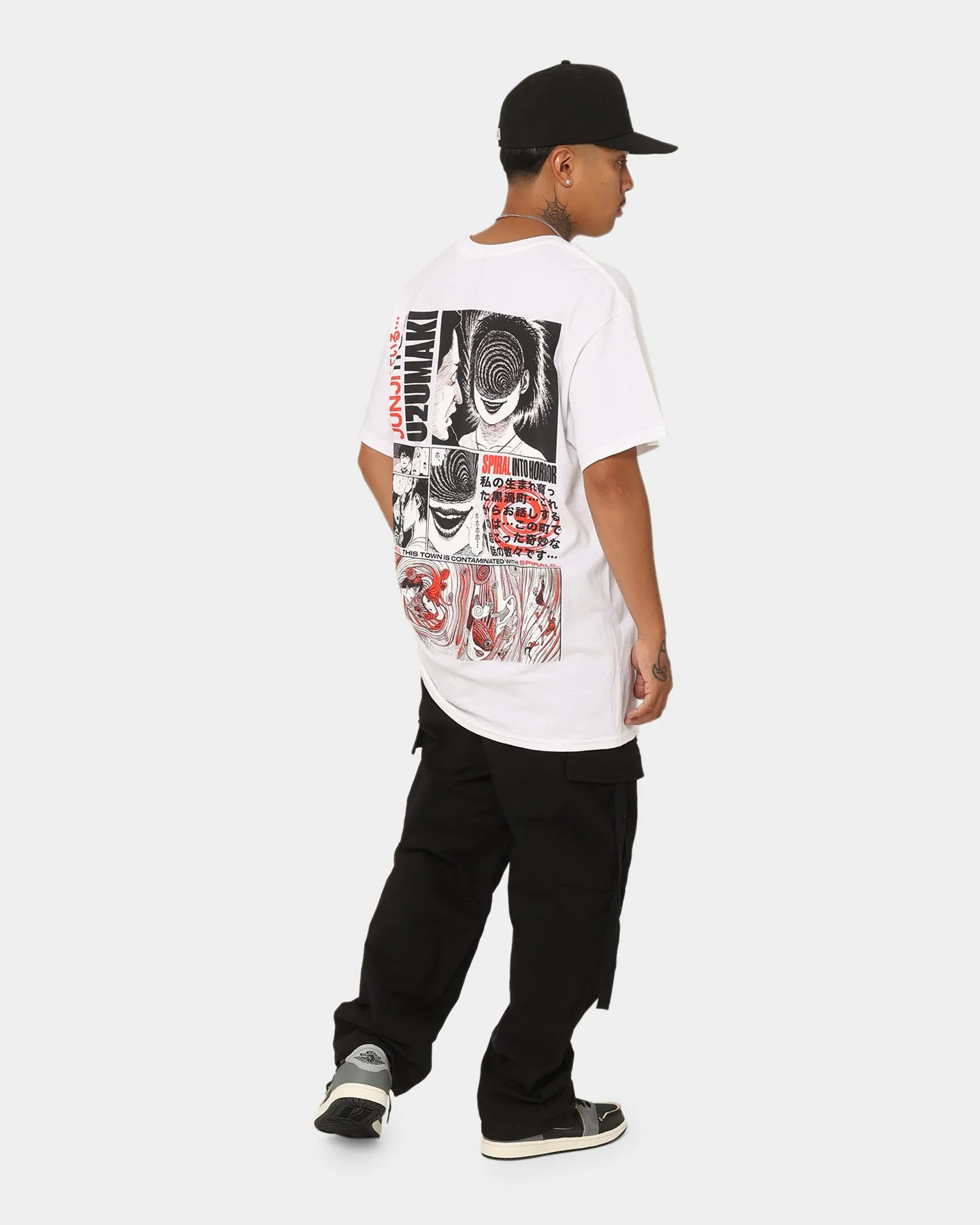 Goat Crew Uzumaki T-Shirt White