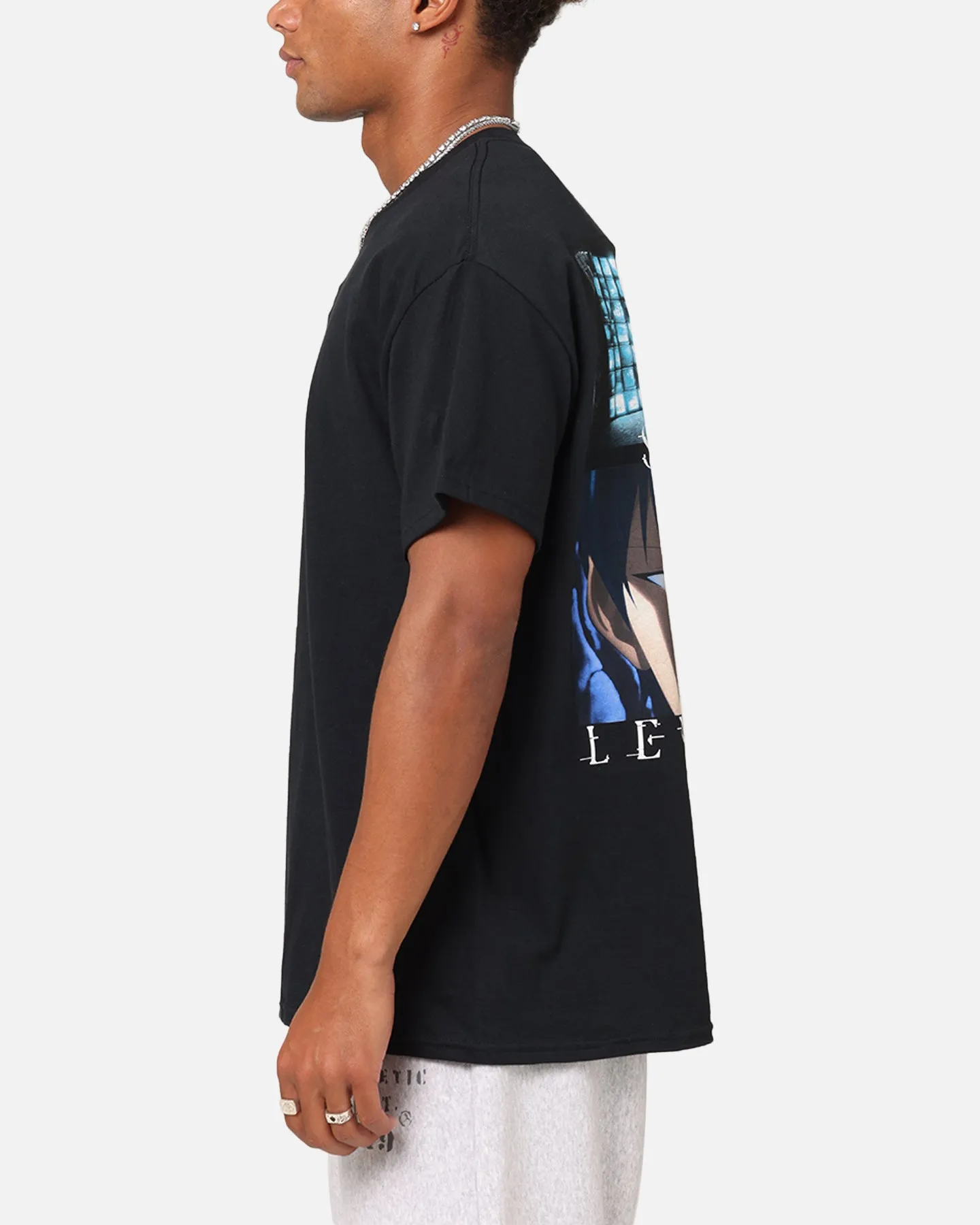 Goat Crew X Solo Leveling Jin Woo T-Shirt Black