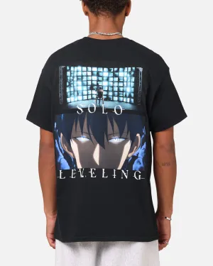 Goat Crew X Solo Leveling Jin Woo T-Shirt Black