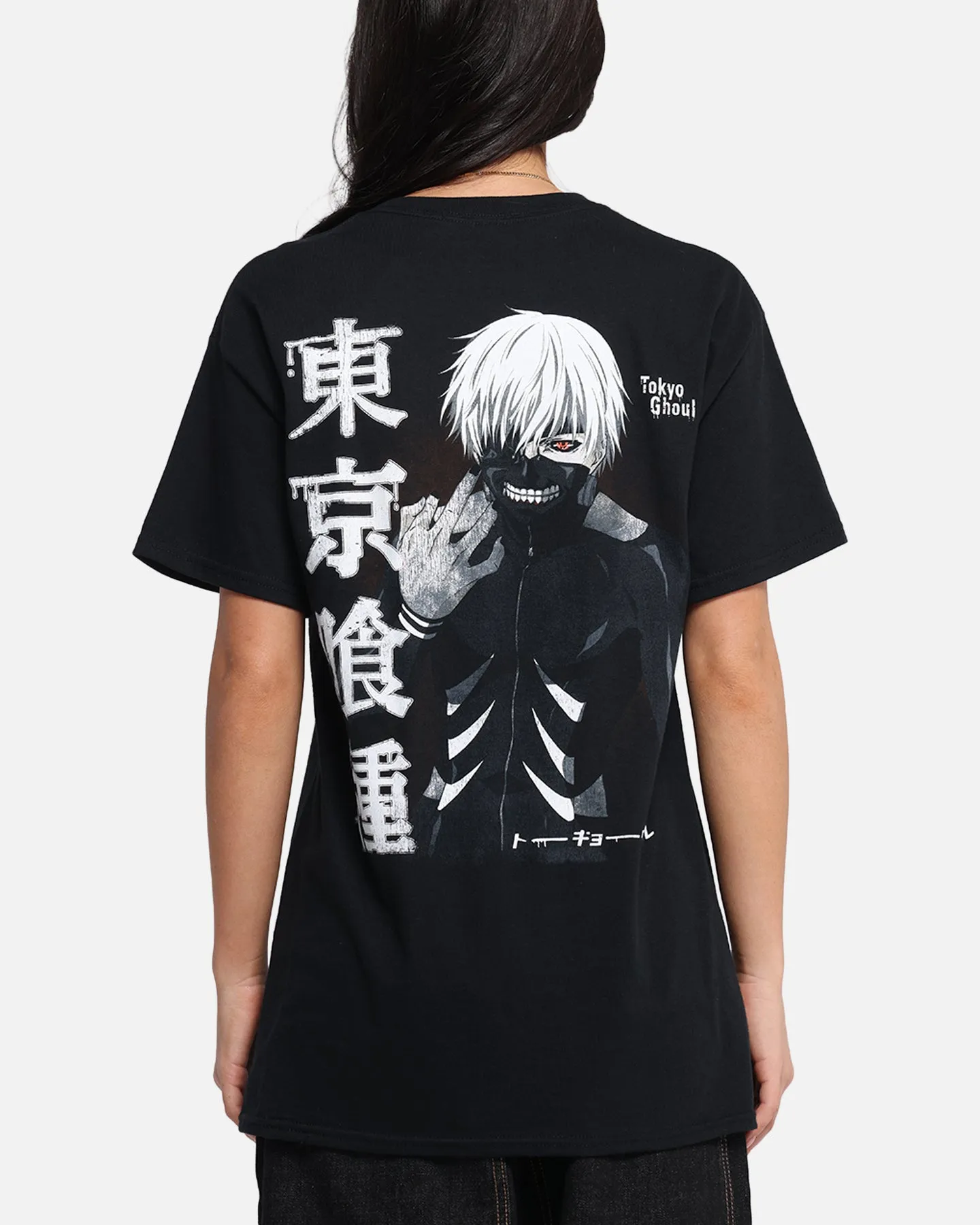 Goat Crew X Tokyo Ghoul Kaneki T-Shirt Black