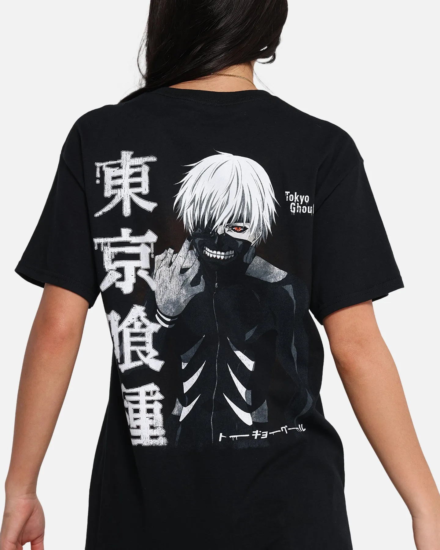 Goat Crew X Tokyo Ghoul Kaneki T-Shirt Black
