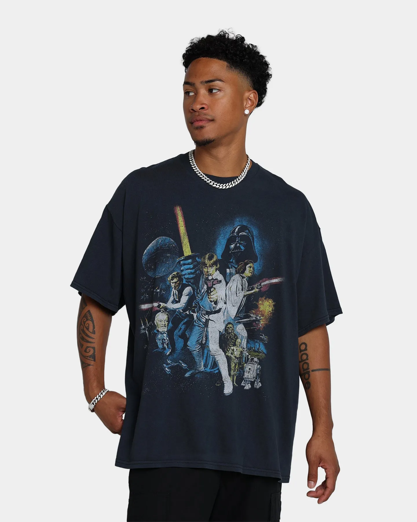 Grails Lightsaber Vintage T-Shirt Vintage Wash