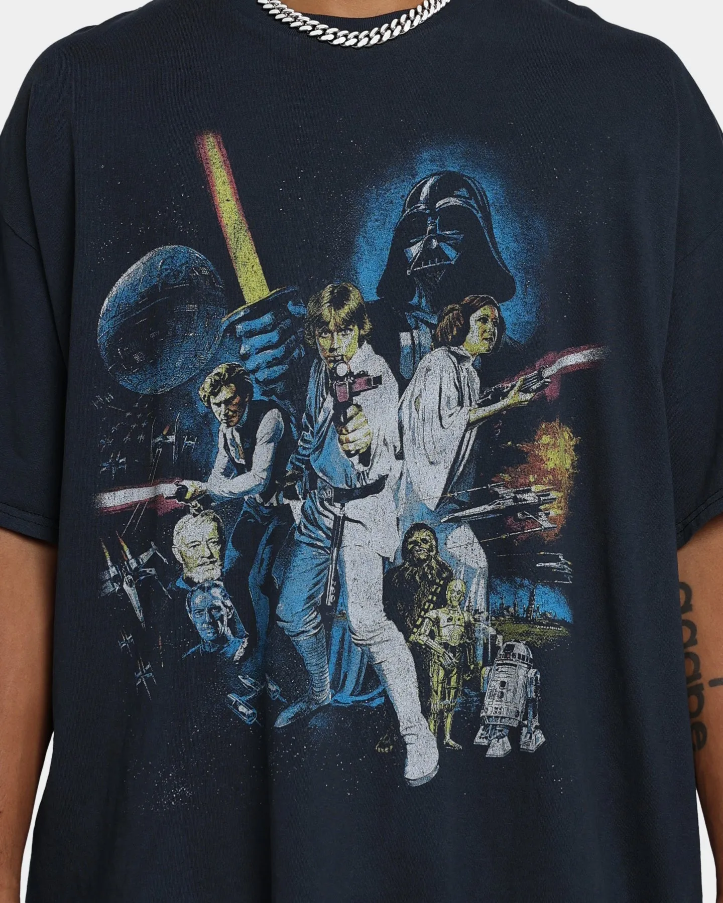 Grails Lightsaber Vintage T-Shirt Vintage Wash