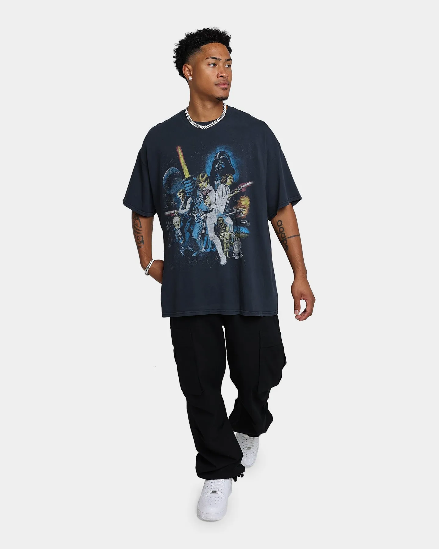 Grails Lightsaber Vintage T-Shirt Vintage Wash
