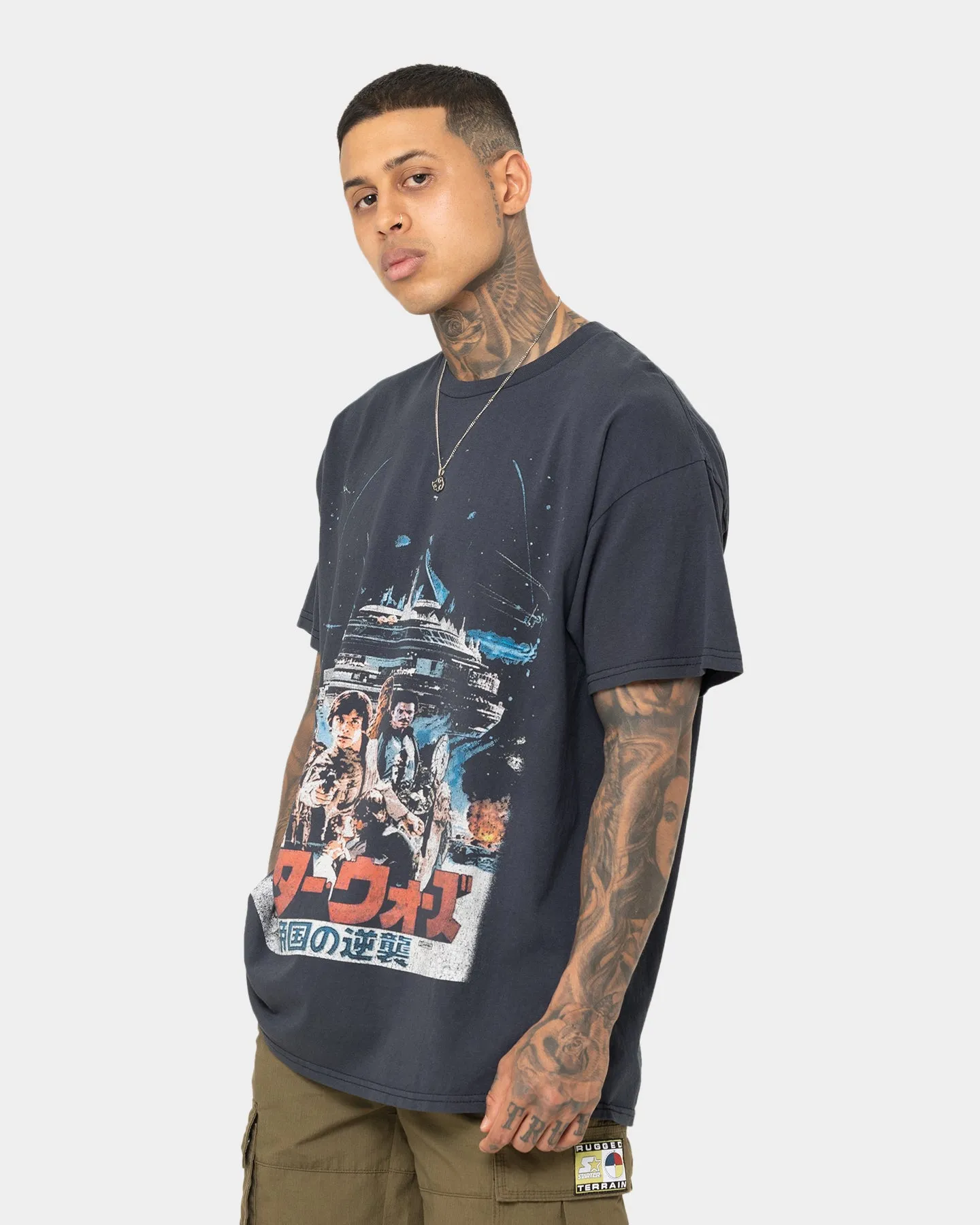 Grails Spaceship Vintage T-Shirt Vintage Wash