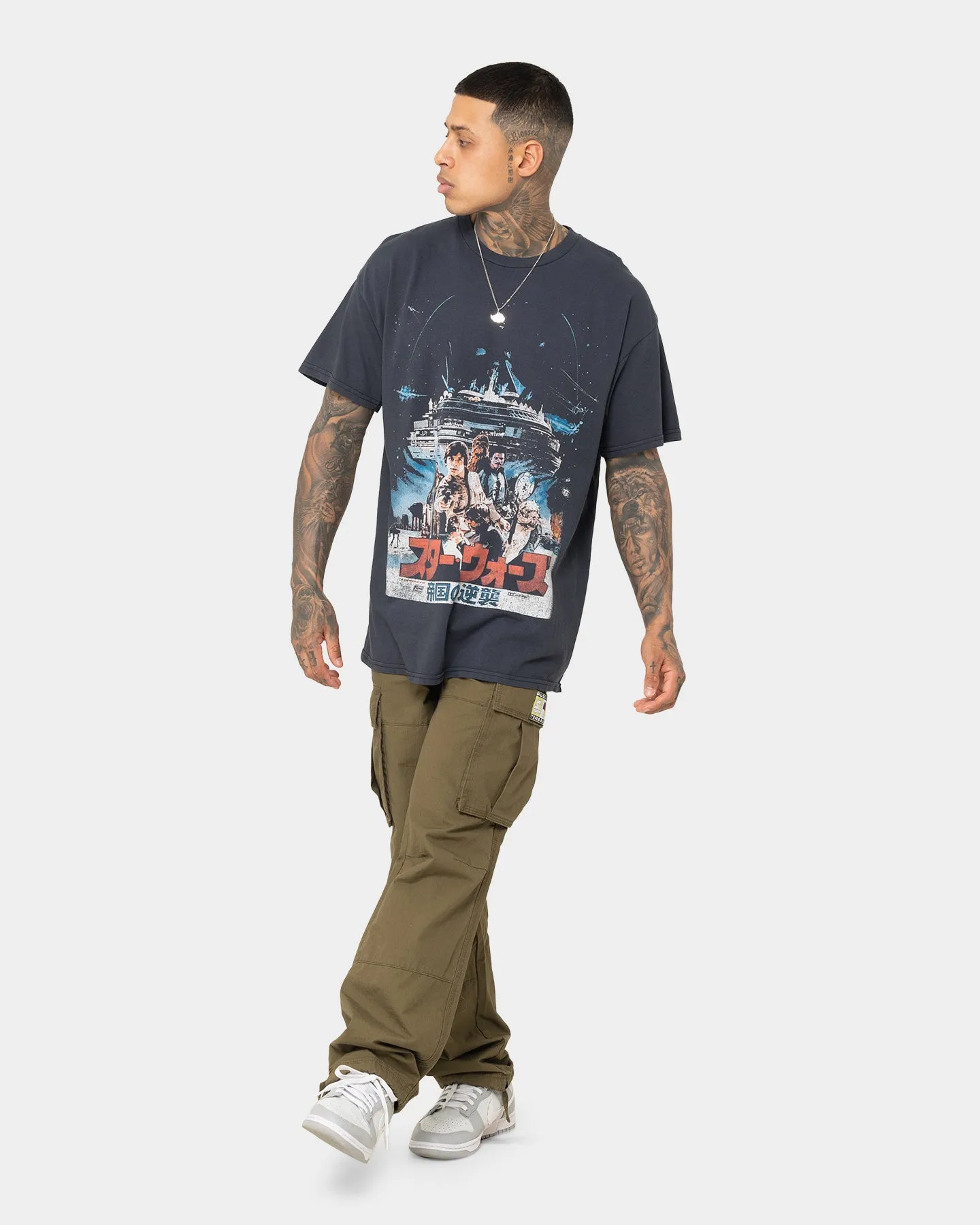 Grails Spaceship Vintage T-Shirt Vintage Wash
