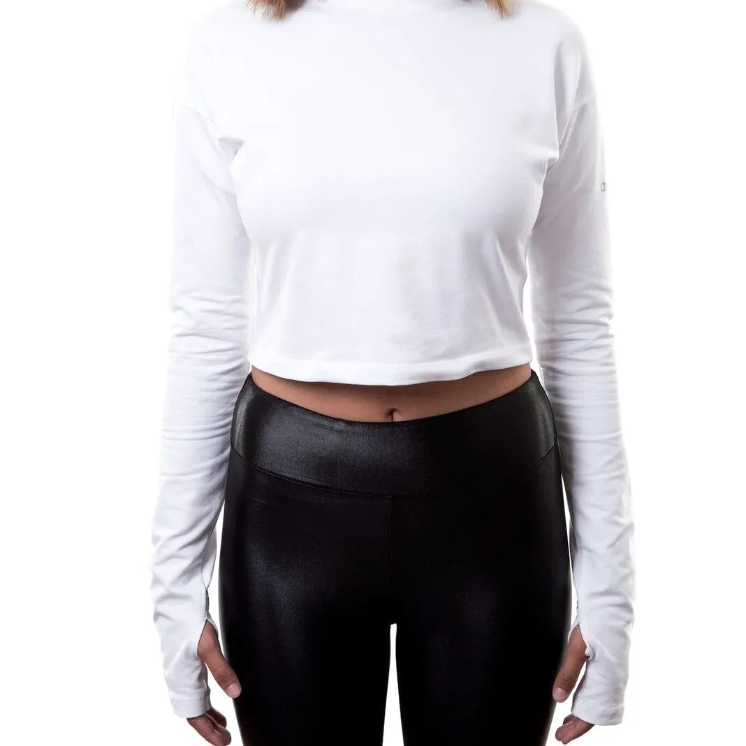 Grip Long Sleeve - Crop Length (Barre / Pilates)