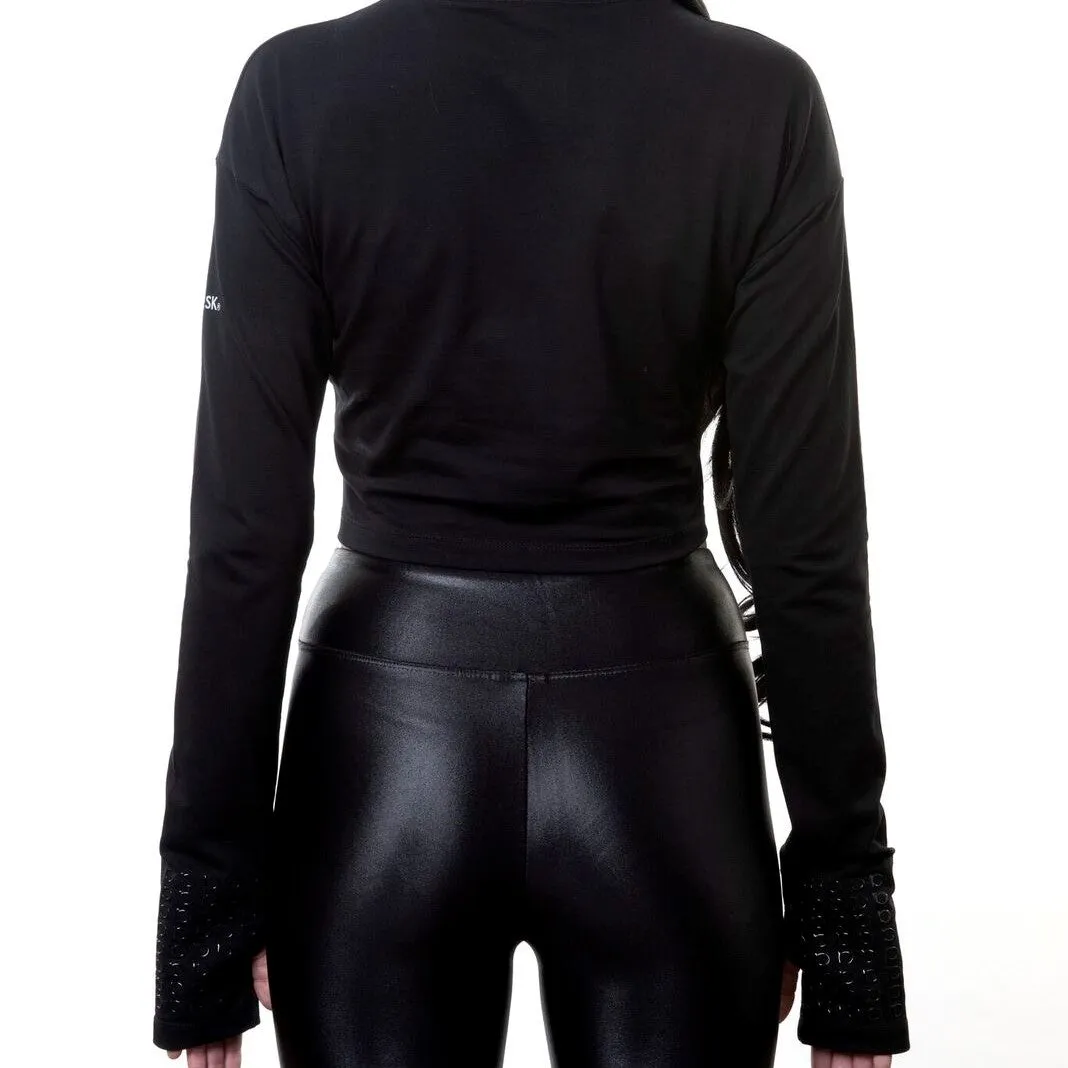Grip Long Sleeve - Crop Length (Barre / Pilates)