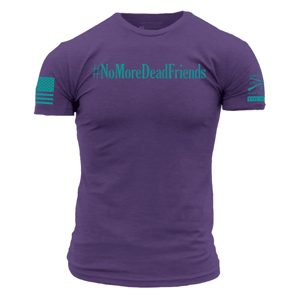 Grunt Style Foundation No More T-Shirt - Purple Rush
