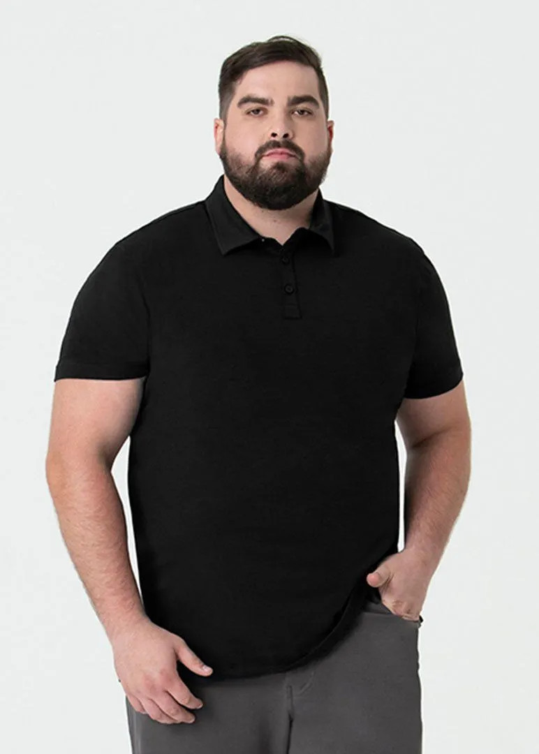 High & Mighty All-In Polo | Black