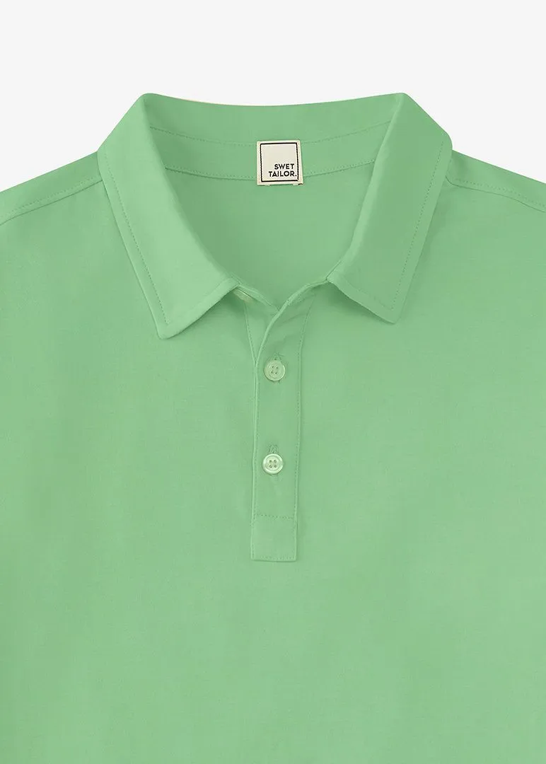 High & Mighty All-In Polo | Pistachio Green