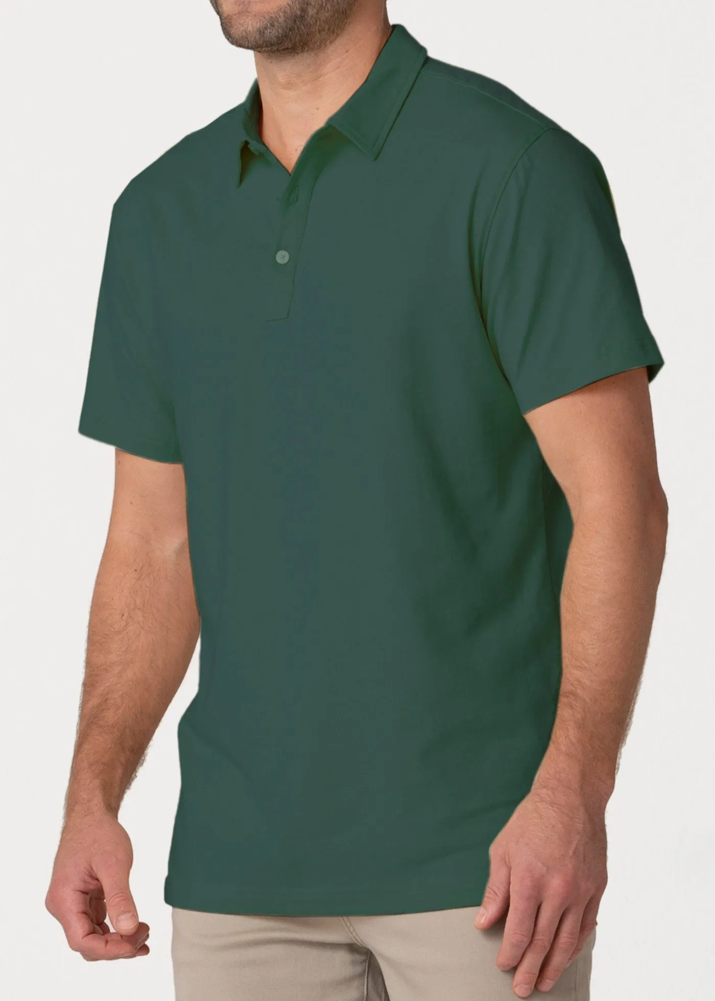 High & Mighty All-In Polo | Spruce
