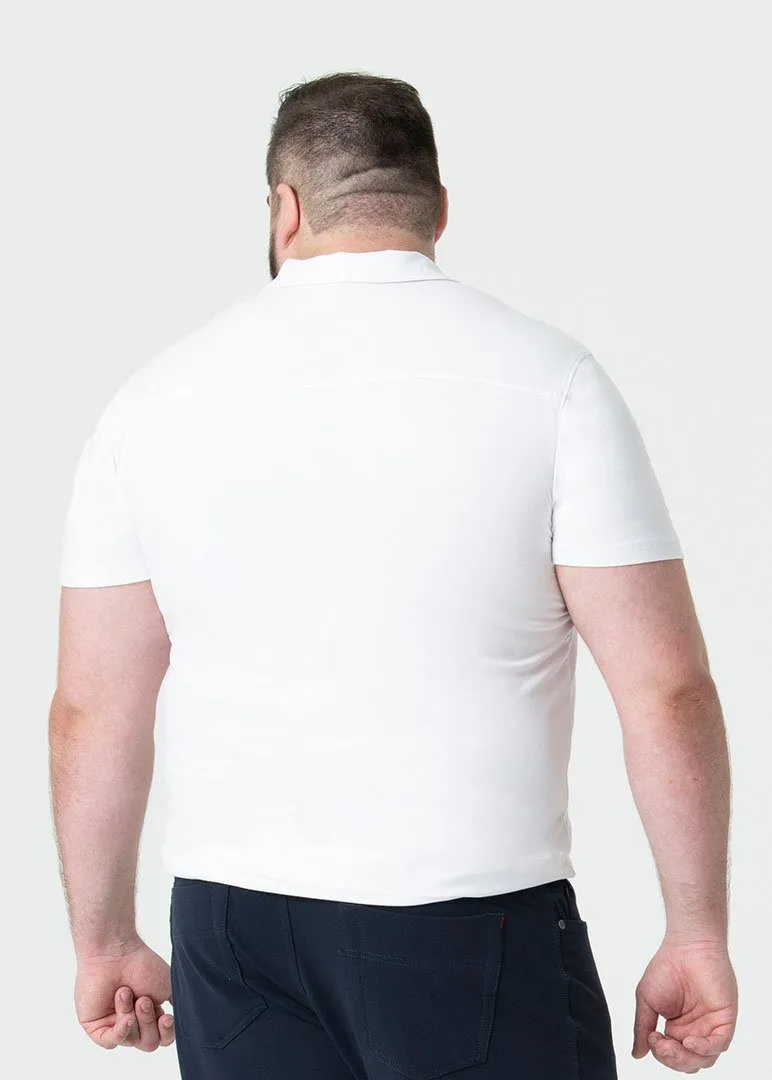 High & Mighty All-In Polo | White