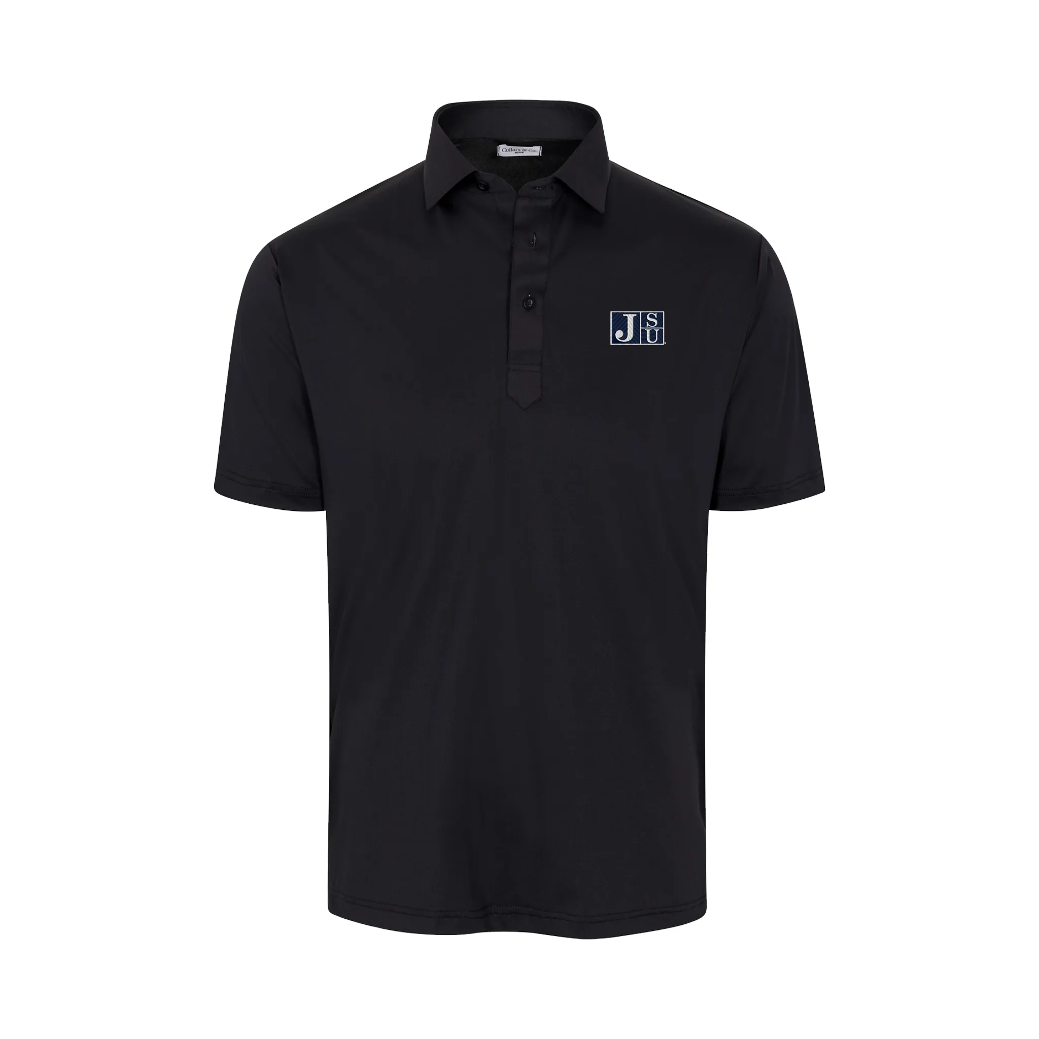 Jackson State Featherweight Flex Polo Black