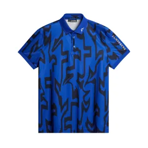 J.Lindeberg Golf Tour Tech Print Polo Shirt FW24