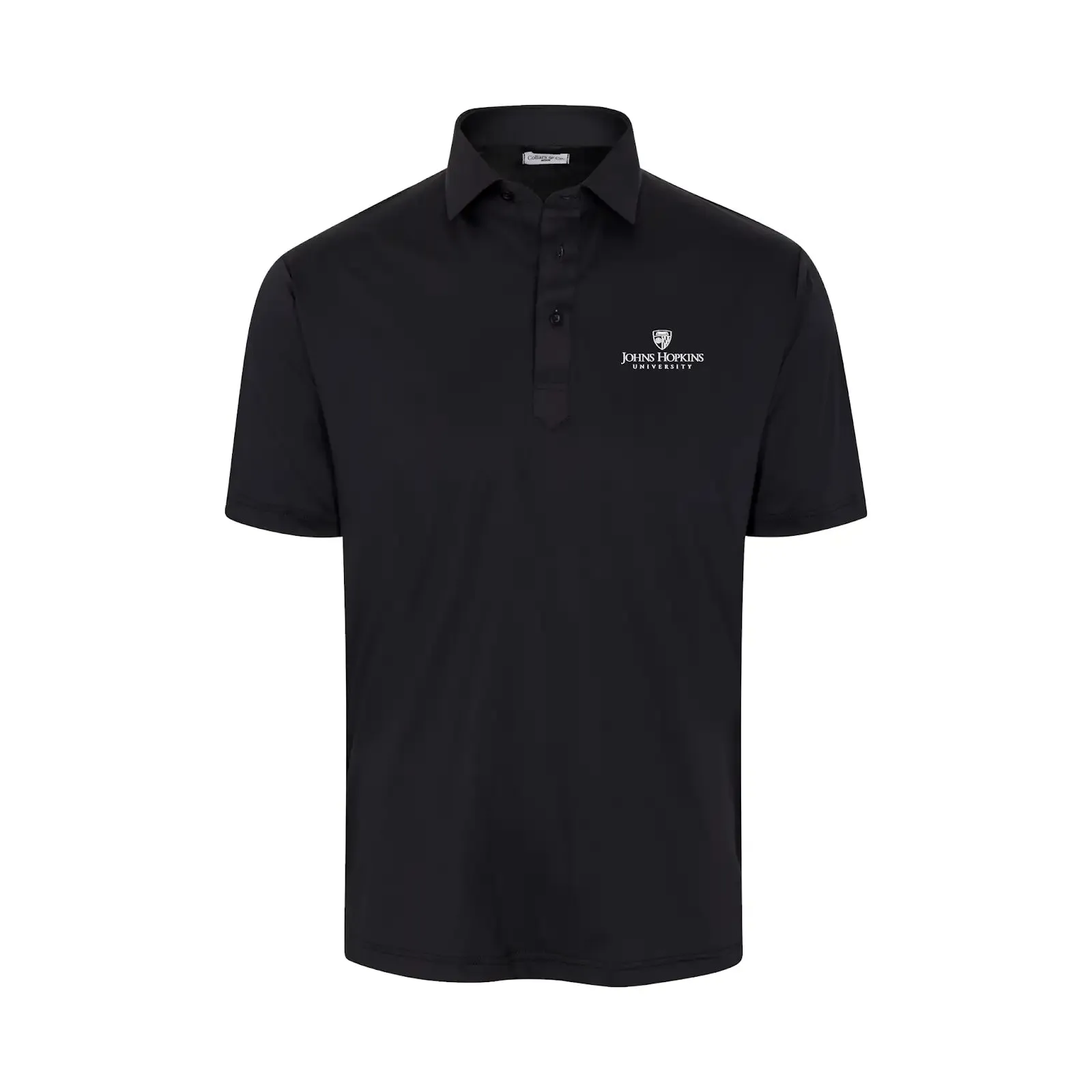 Johns Hopkins Featherweight Flex Polo Black