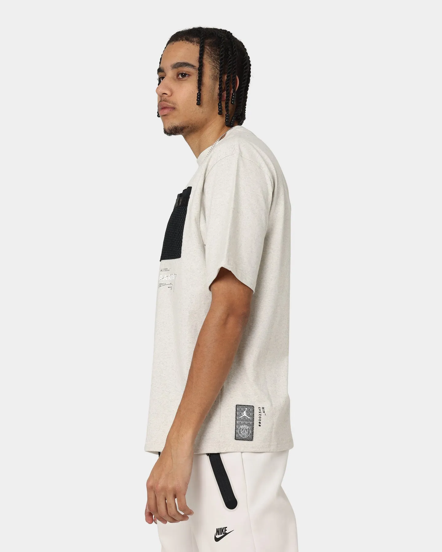 Jordan X Paris Saint-Germain Pocket T-Shirt Black/Dark Heather Grey