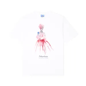 Kidsuper Painted Woman Tee White  SS25-TEE-06