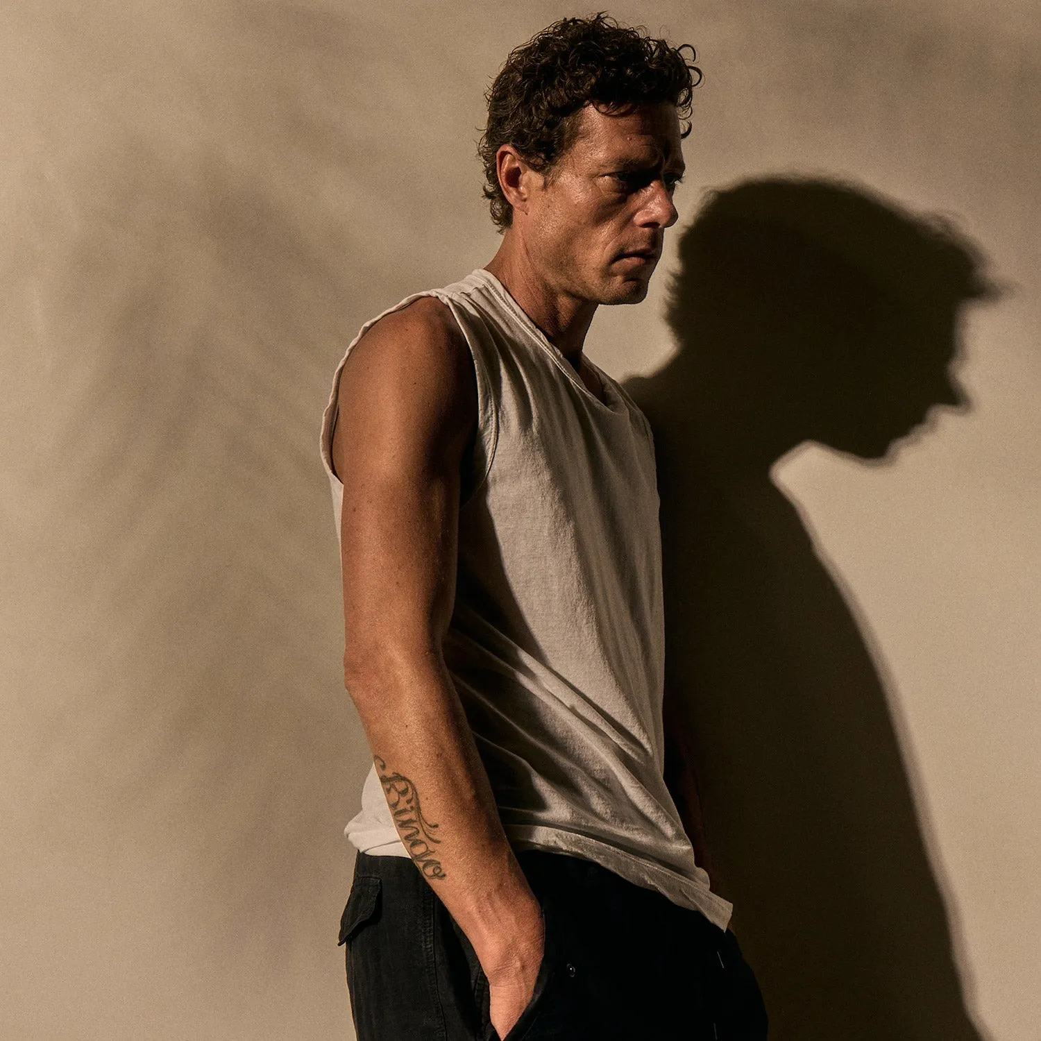 LA Muscle Tank - White