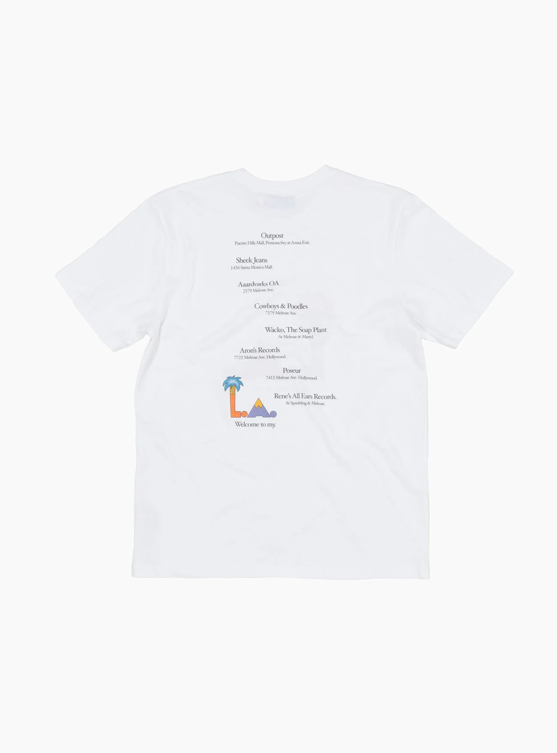 LA T-Shirt White