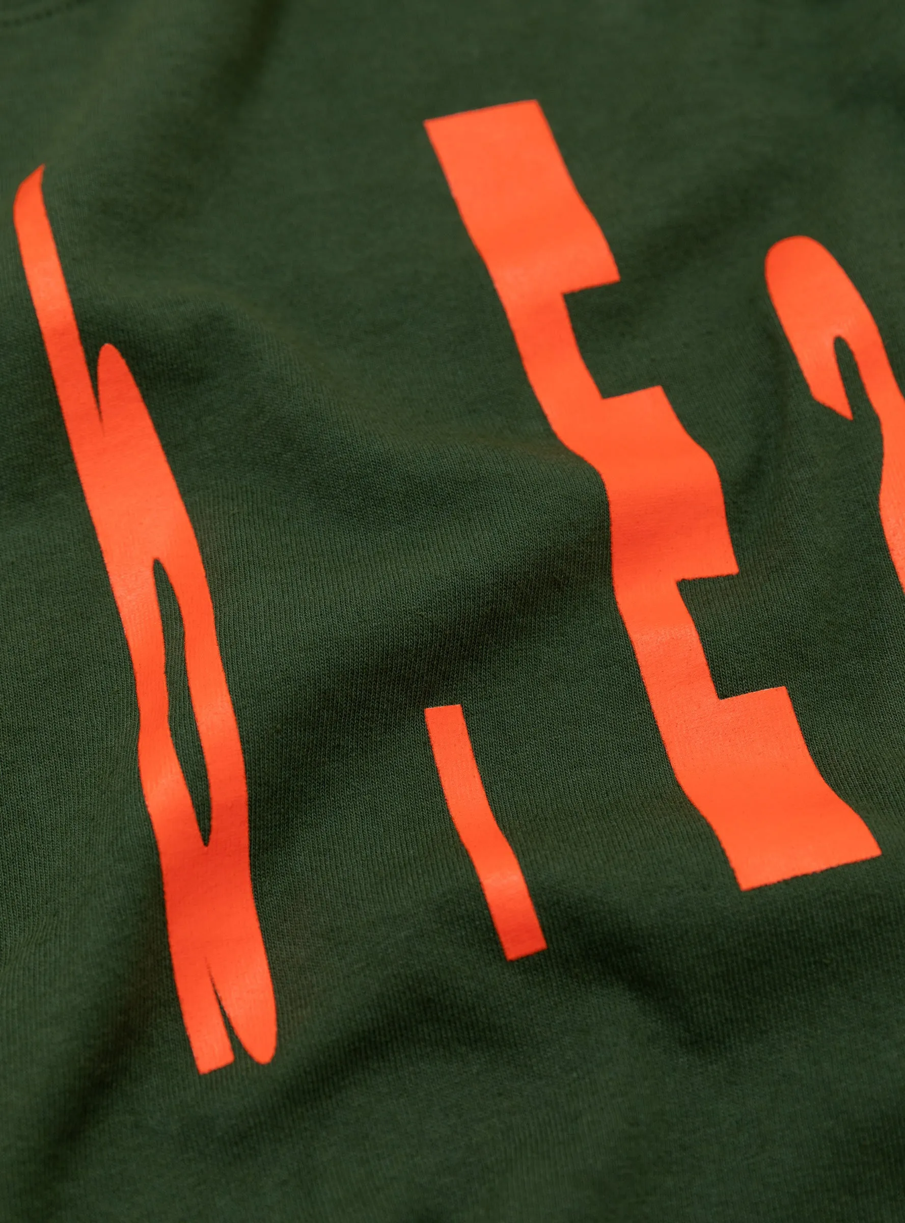 Left Logo LS T-Shirt Green