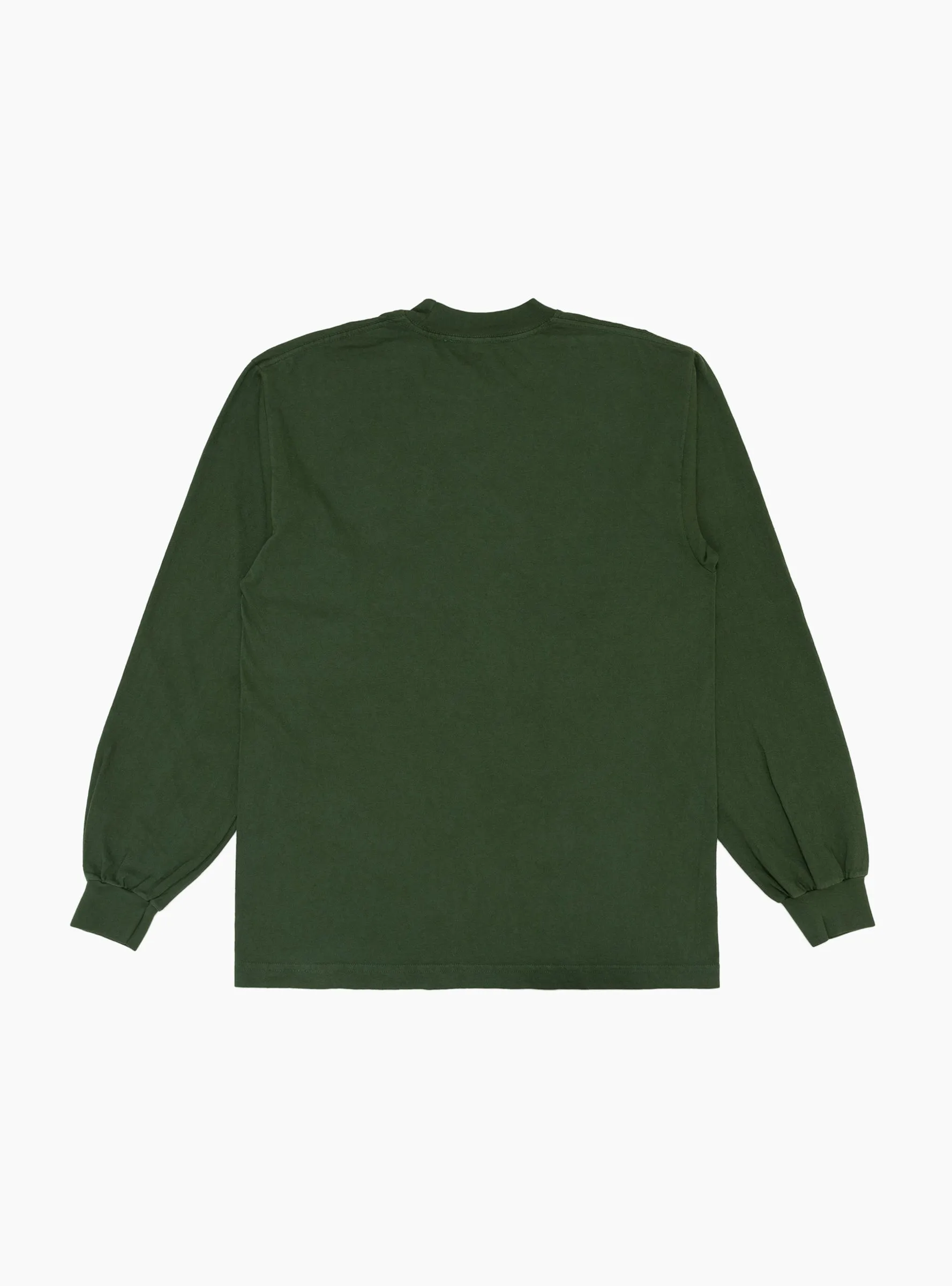 Left Logo LS T-Shirt Green