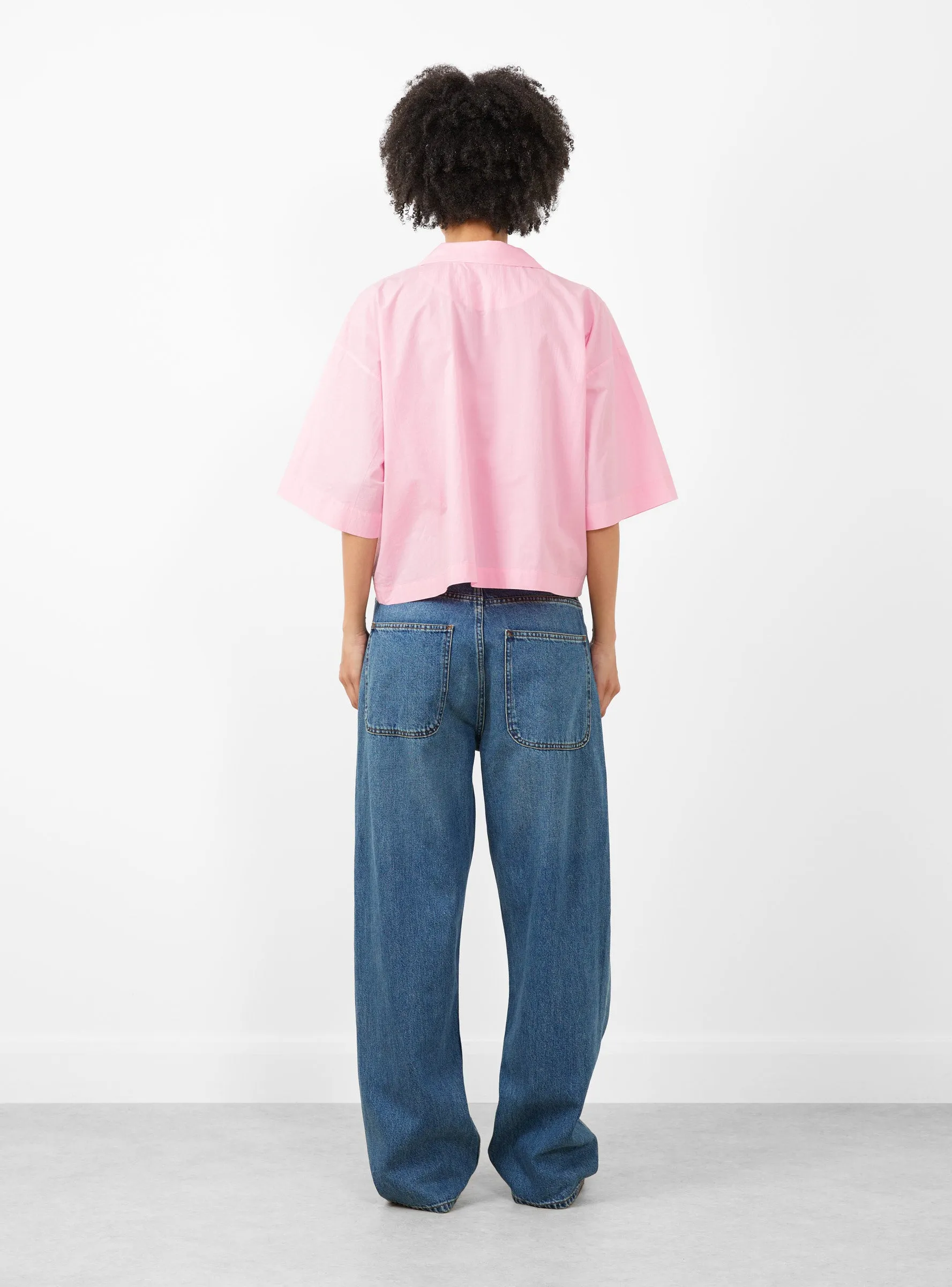 Lisa Hand Embroidered Top Pink