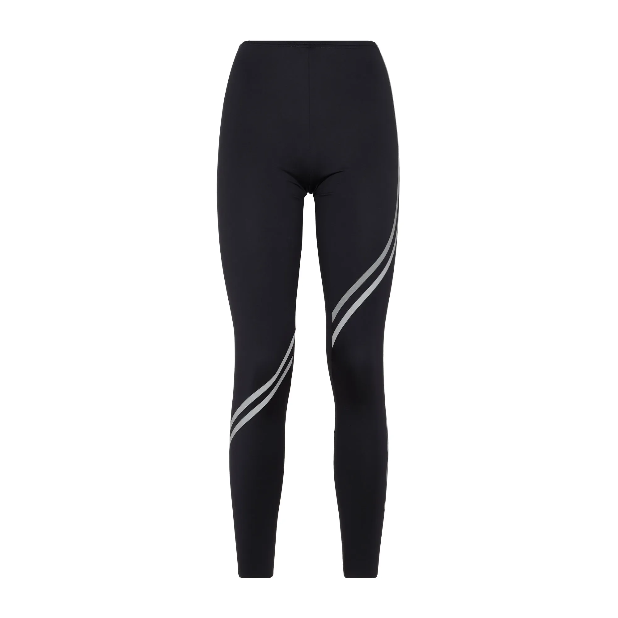 Loewe Logo Detail Striped Leggings