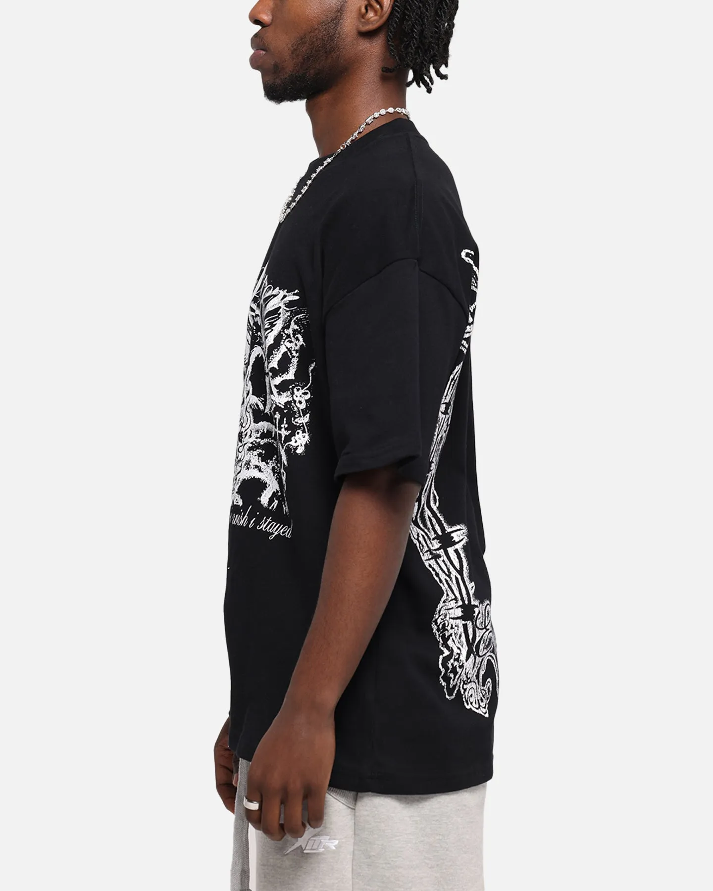 Loiter Earth Angel T-Shirt Black