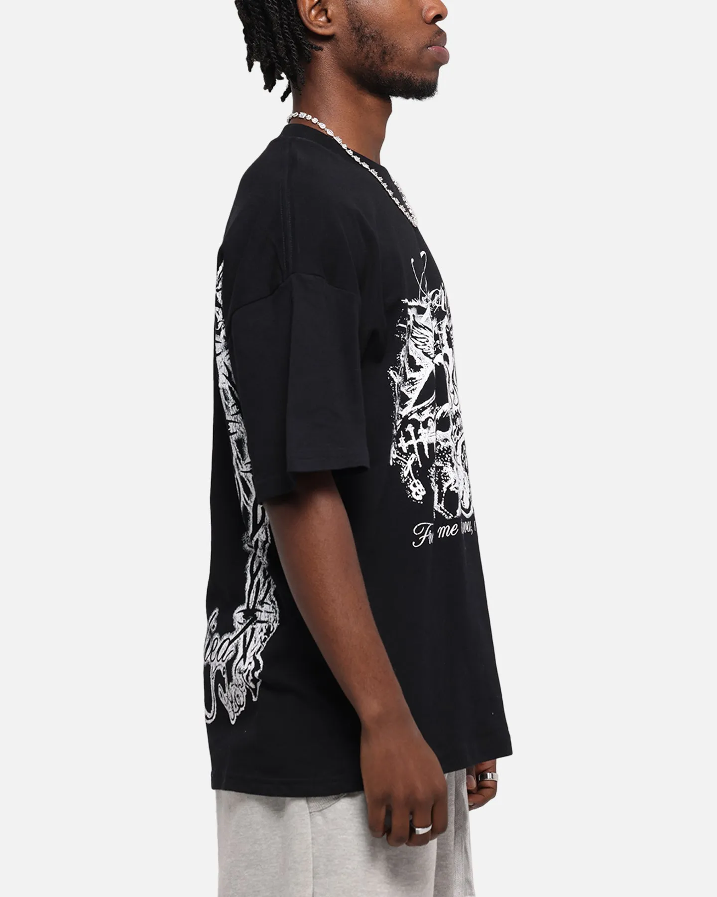 Loiter Earth Angel T-Shirt Black