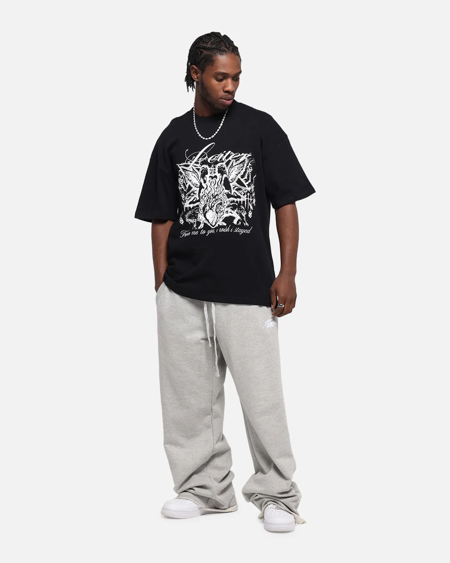 Loiter Earth Angel T-Shirt Black