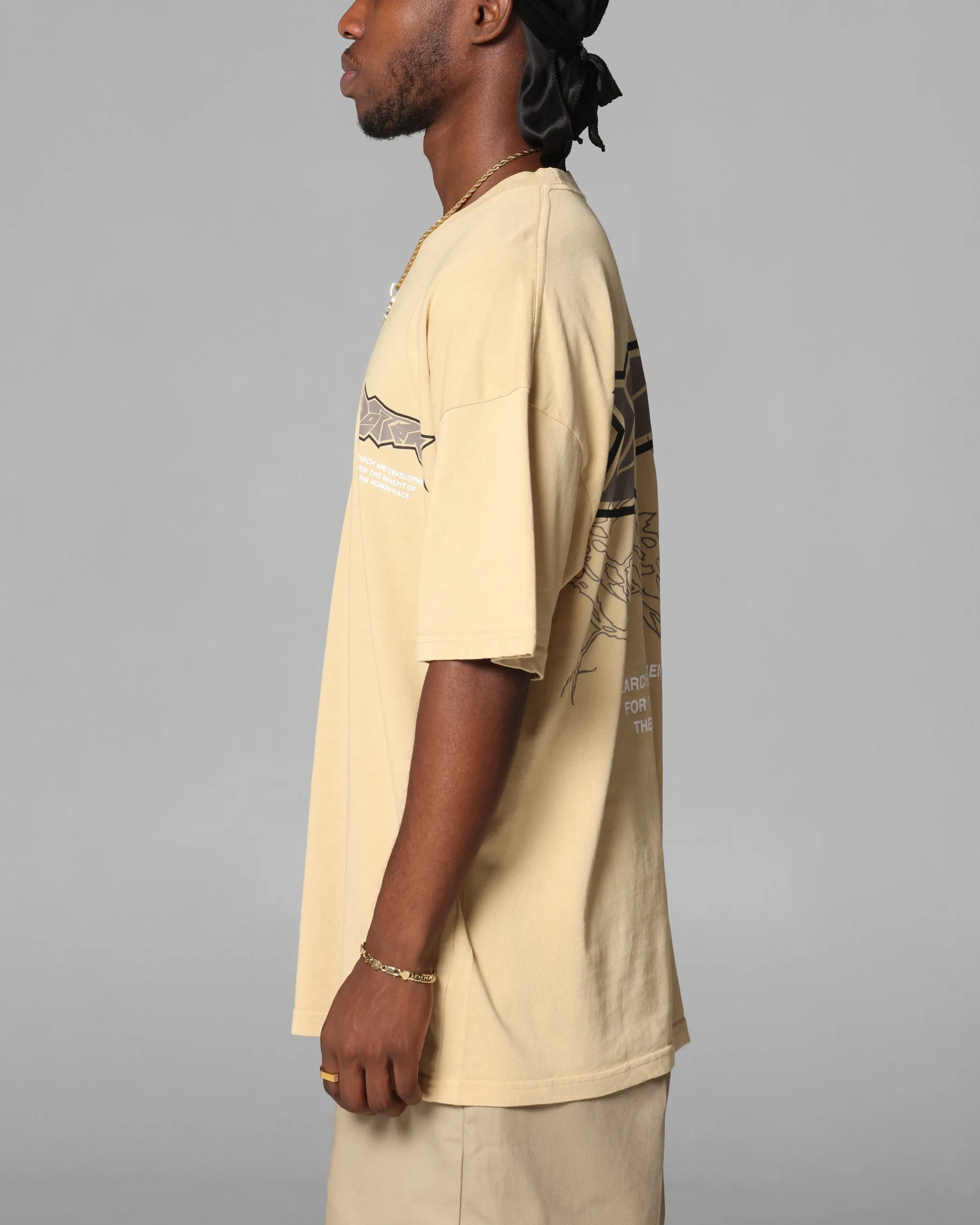Loiter Runway T-Shirt Stone