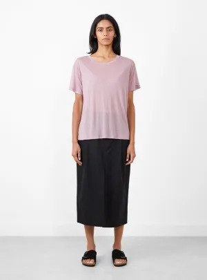 Loose Tee Still Purple