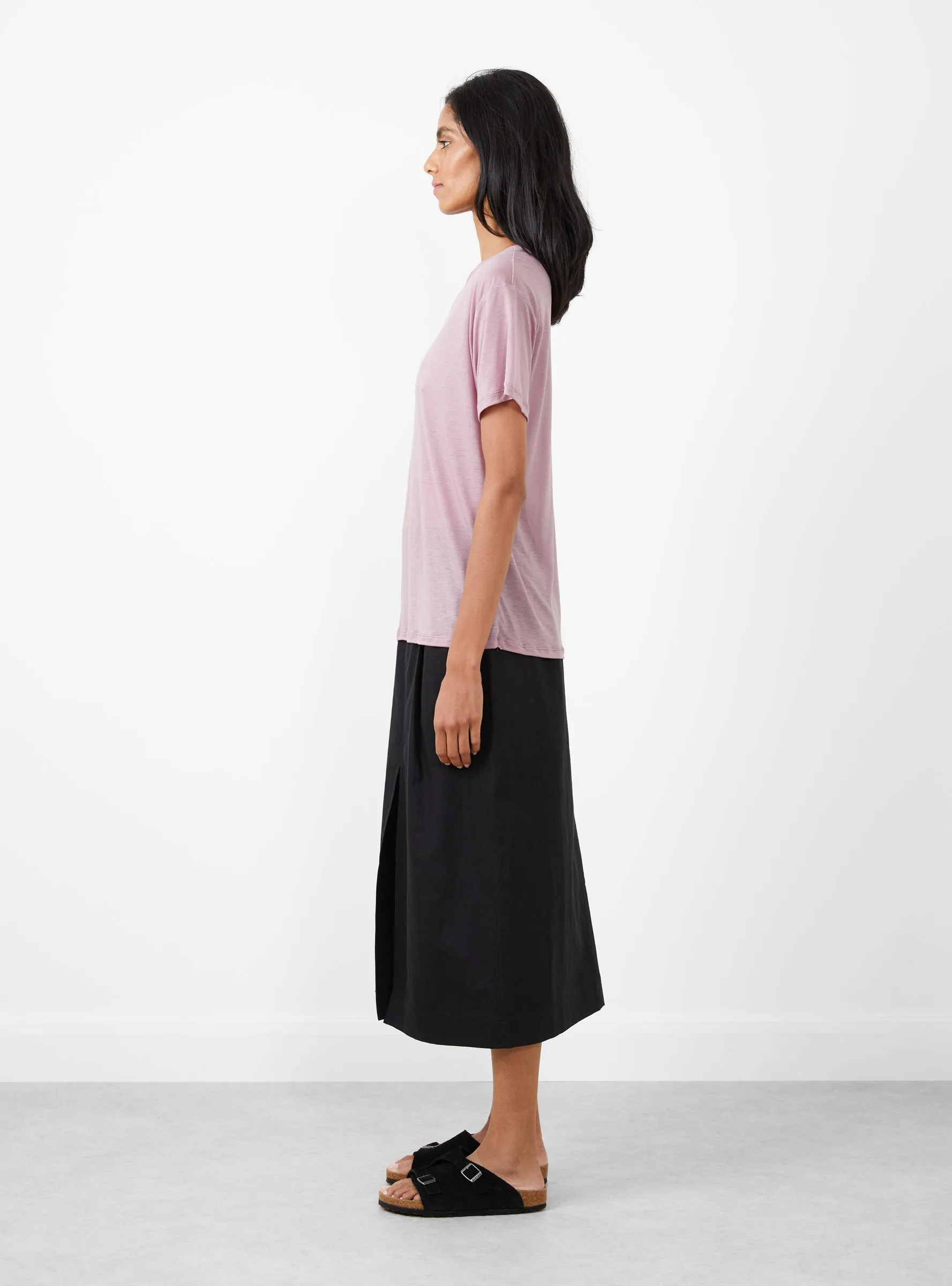 Loose Tee Still Purple