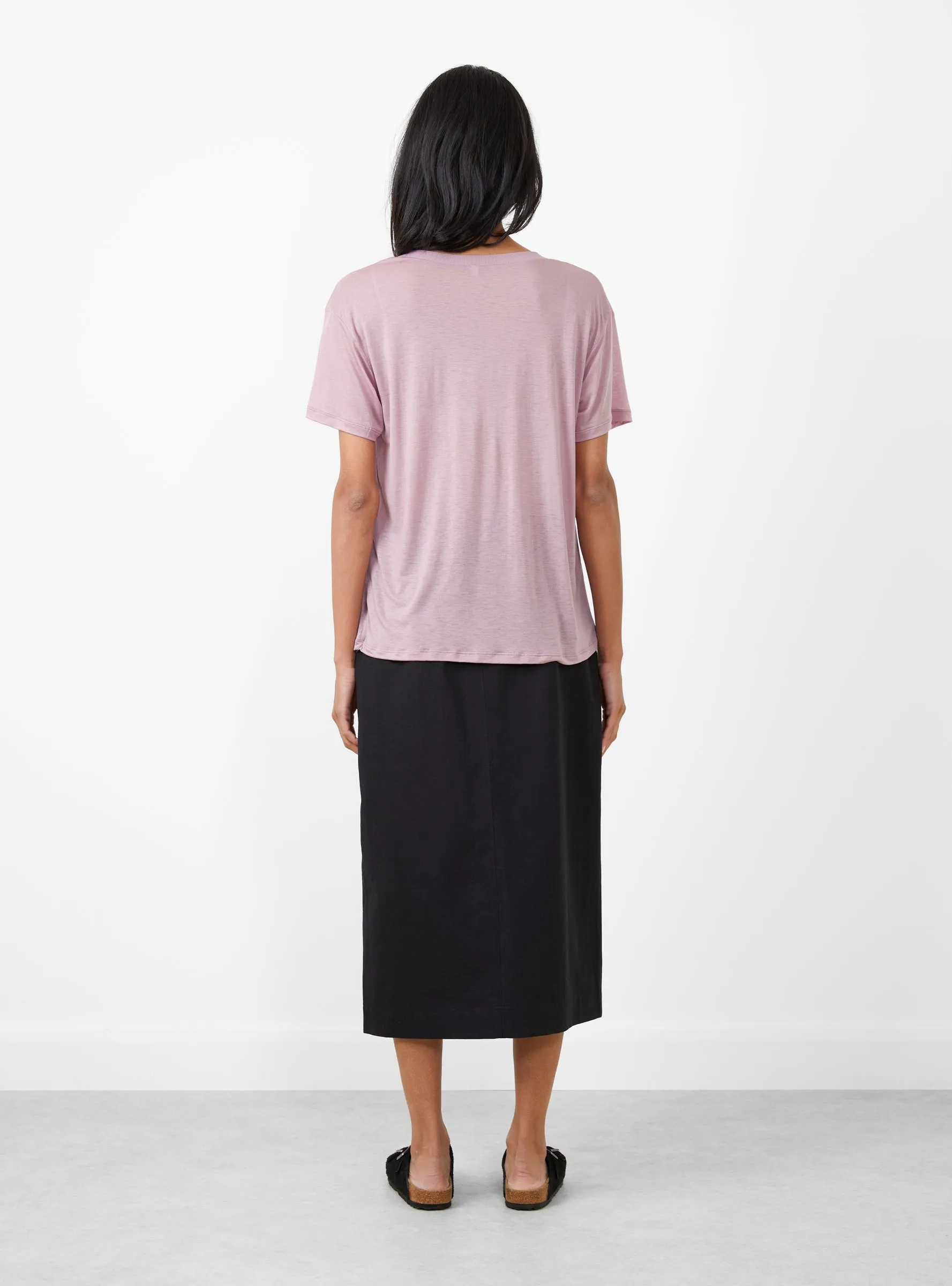 Loose Tee Still Purple