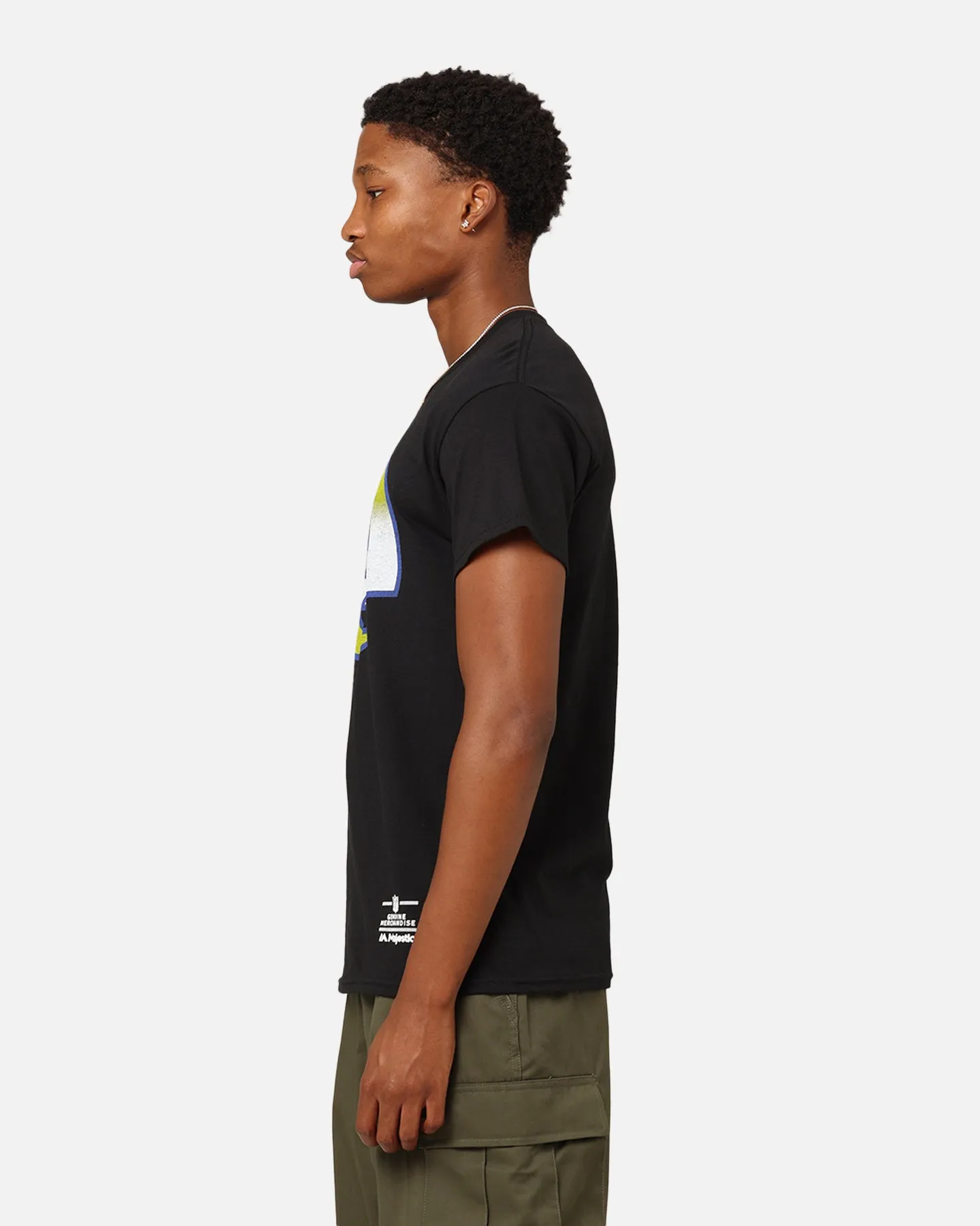 Majestic Athletic Los Angeles Rams Team Crest T-Shirt Black