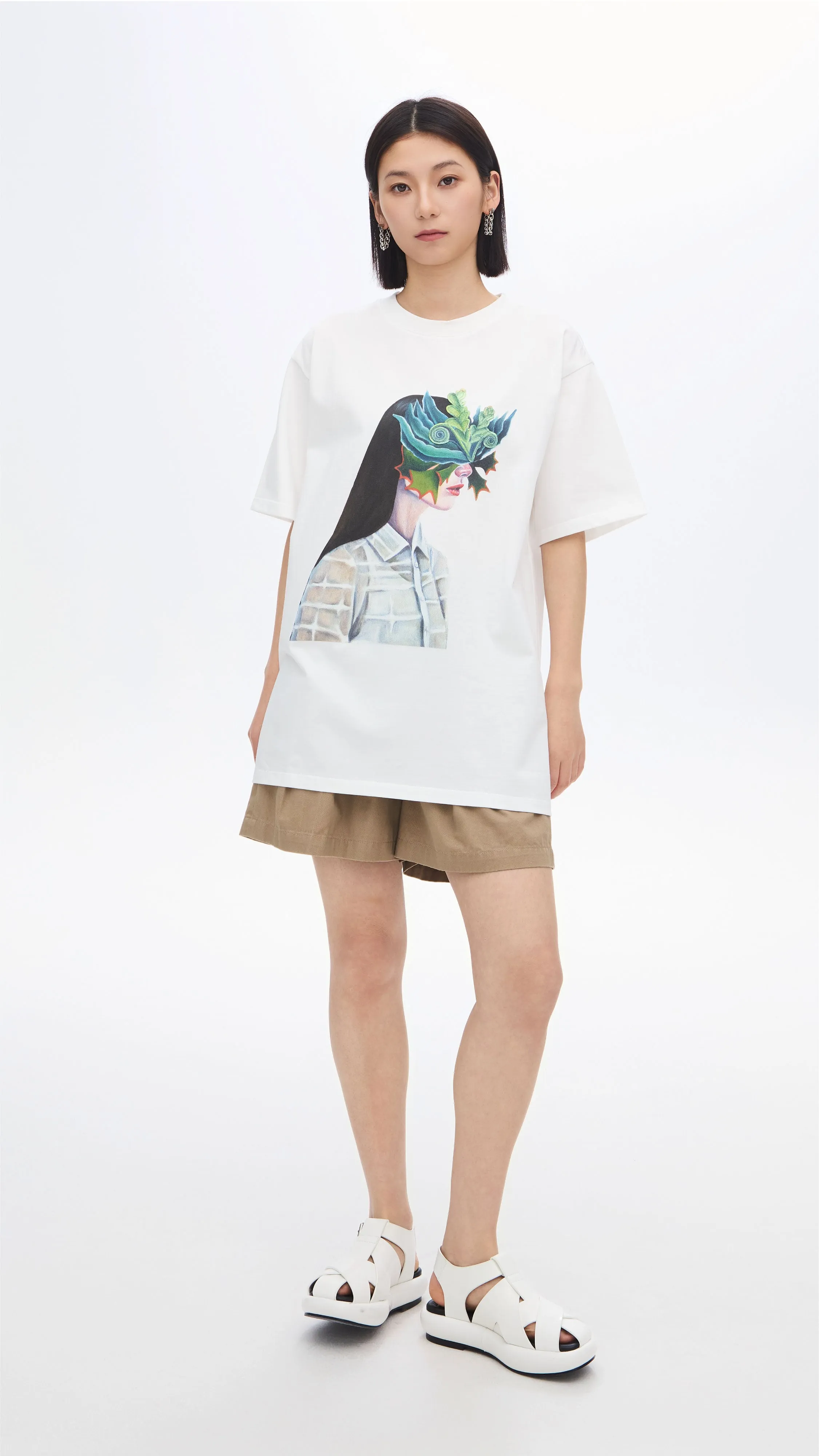 Mariko Enomoto Printed Loose-Fit Tee
