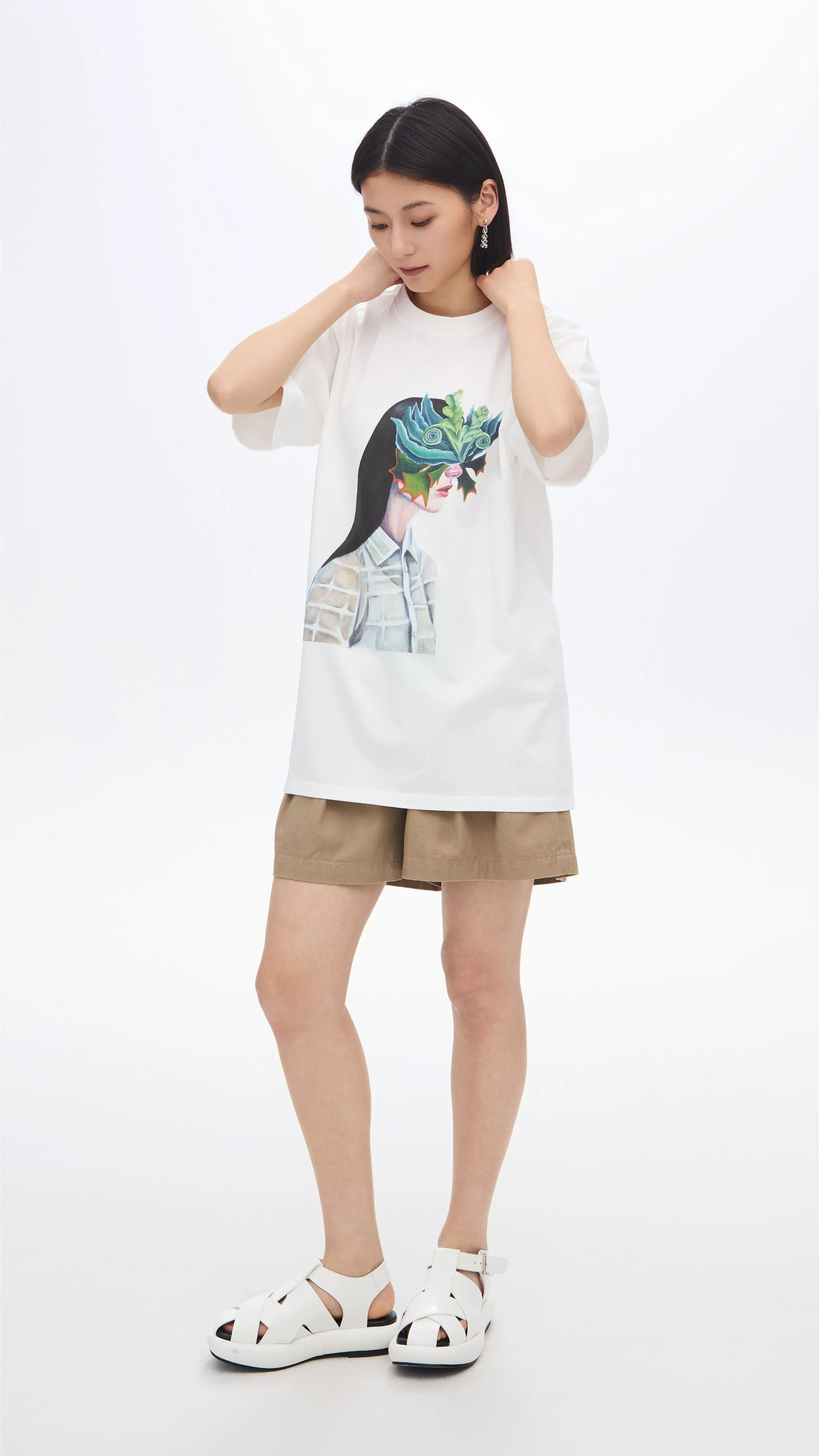 Mariko Enomoto Printed Loose-Fit Tee