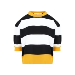 Marni Striped Crewneck Knitted Sweater