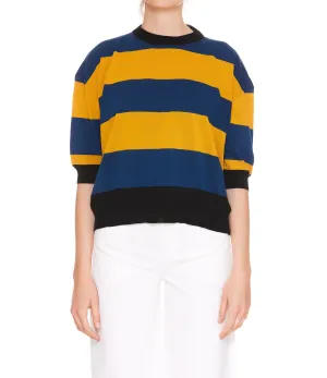 Marni Striped Crewneck Knitted Sweater