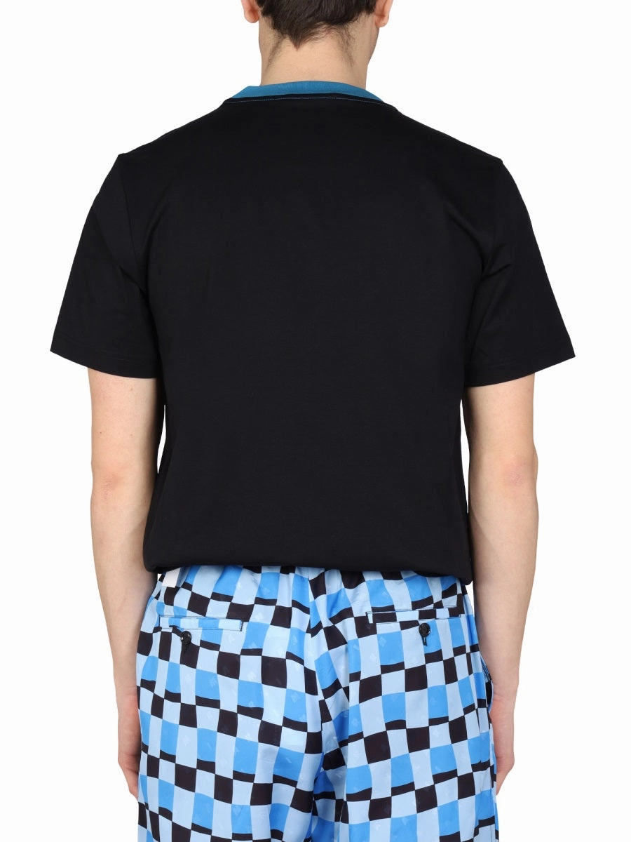 Marni Logo Printed Crewneck T-Shirt