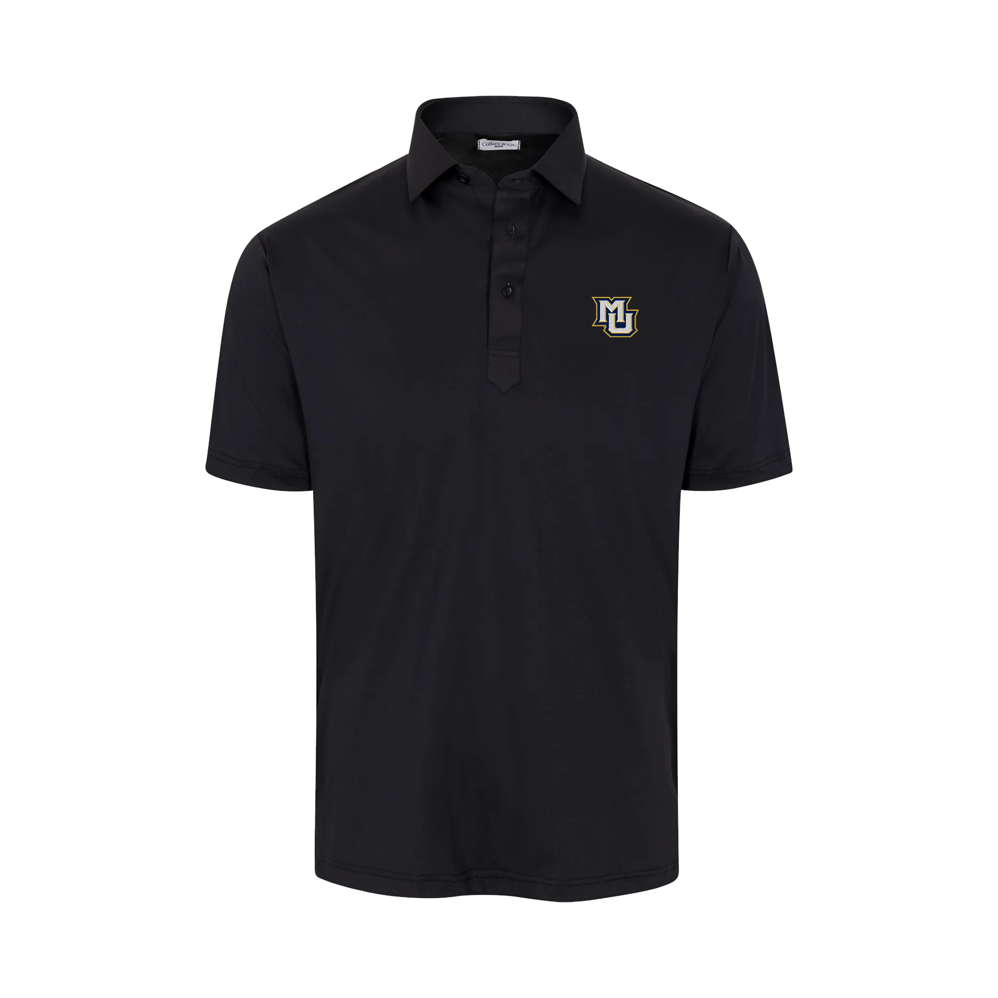 Marquette Featherweight Flex Polo Black
