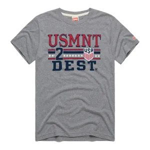 Men's Homage USMNT Dest 2 Grey Tee