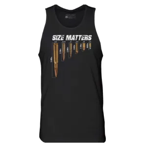 Men's Size Matters Tank - Black