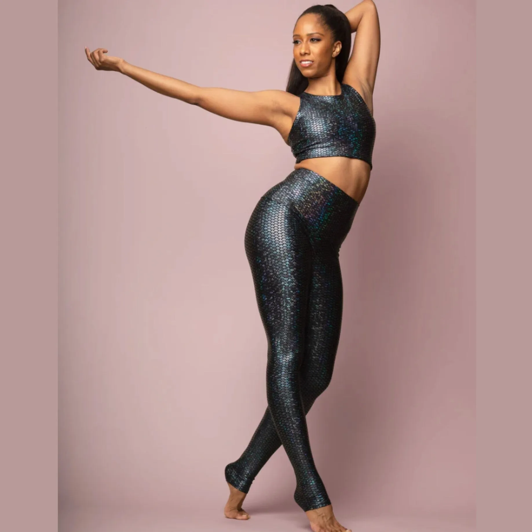 Midnight Mermaid Crop Top