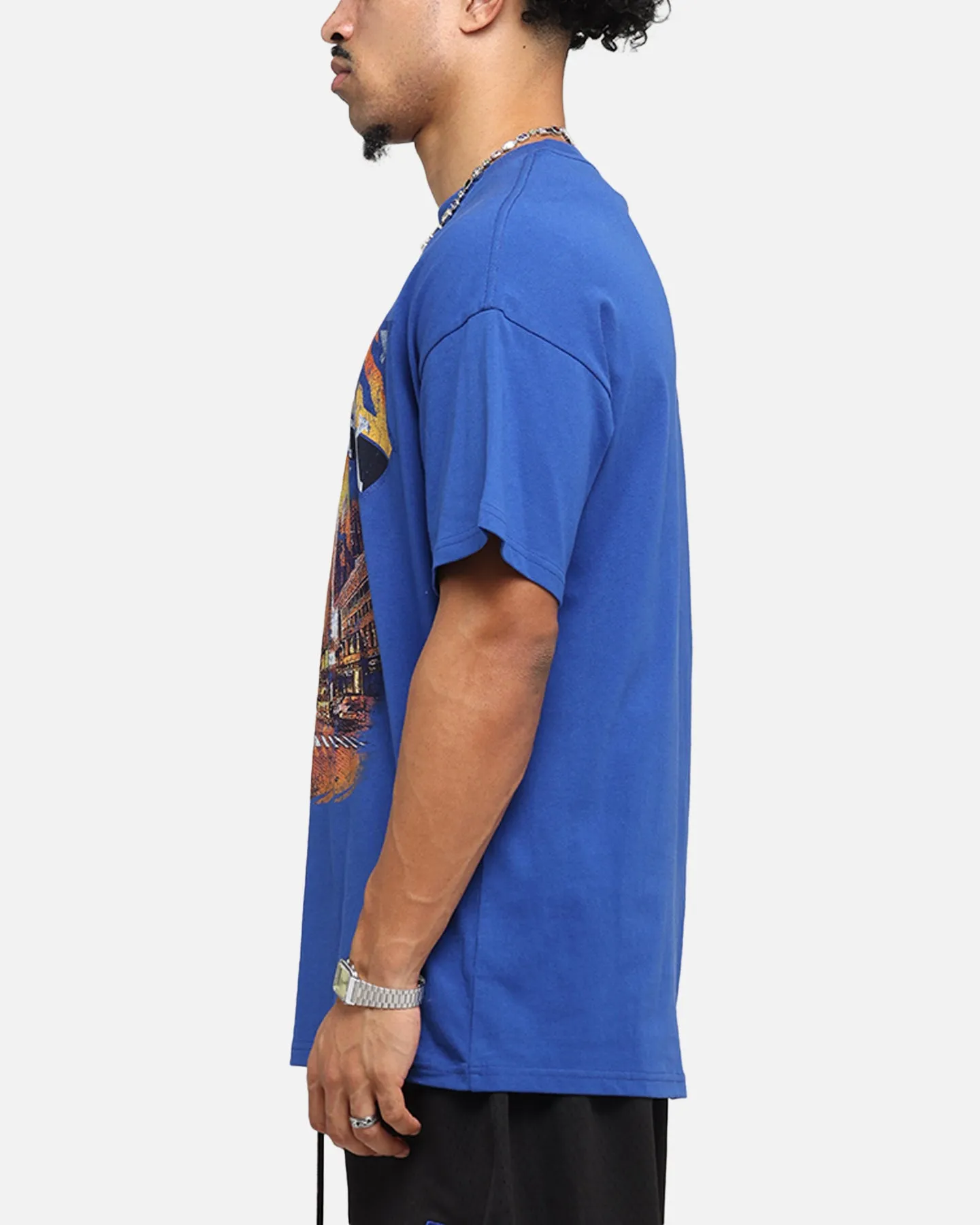 Mitchell & Ness New York Knicks The Garden T-Shirt Blue