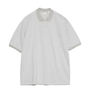 Nanamica Short Sleeve Polo Shirt Light Beige S25SG113U